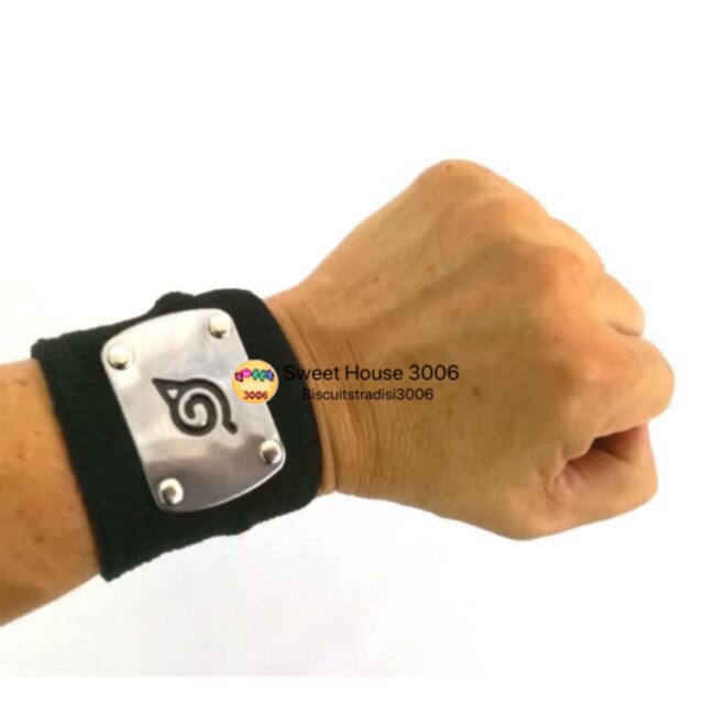 Anime Hobby Naruto Hand Wrist Band Accessories 1pcs Shopee Malaysia