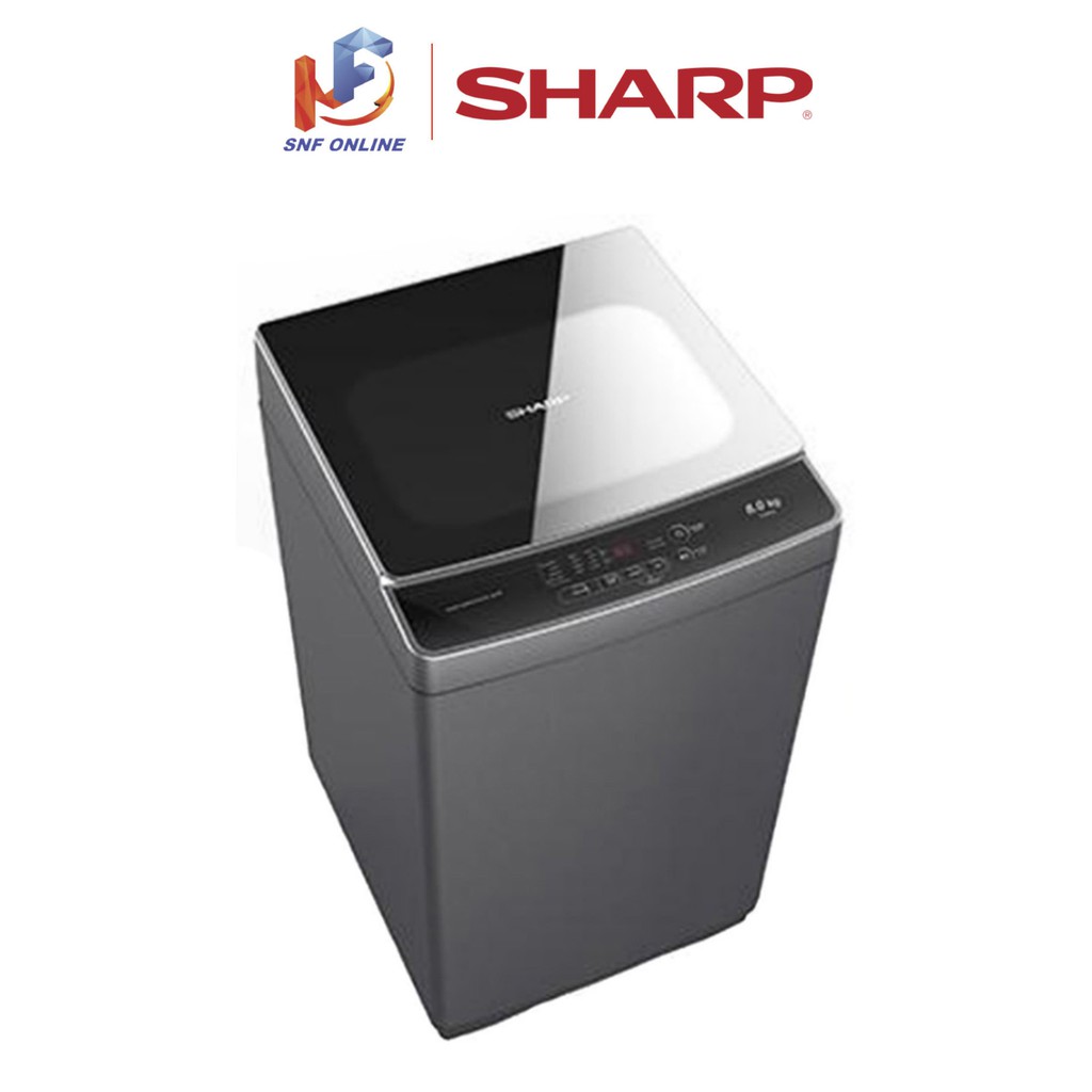 Sharp Fully Auto Washing Machine Premium Series 8 Kg Esx858 Shopee Malaysia