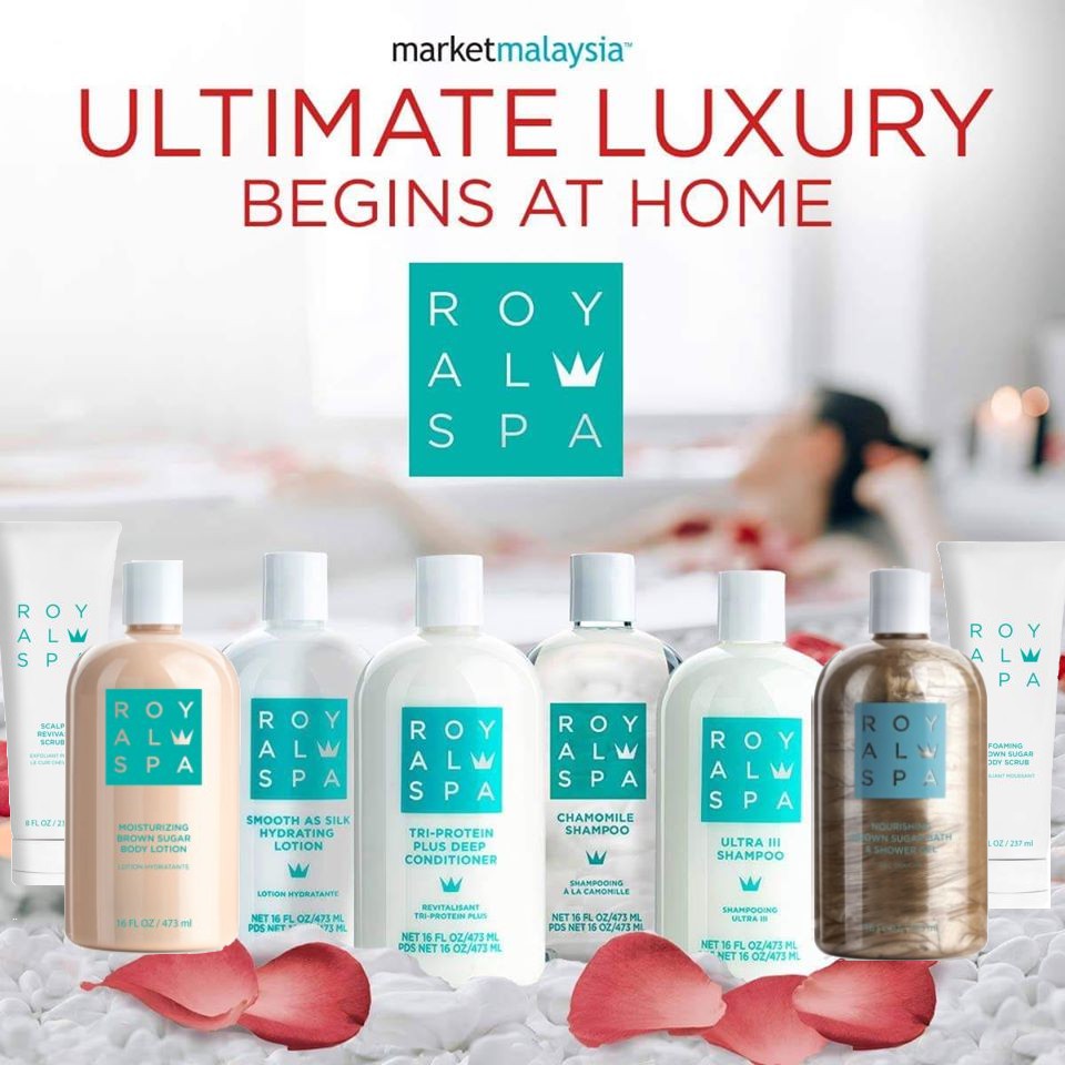 《Ready Stock》Royal Spa Shampoo,conditioner,Hyrating lotion,Brown sugar bath,shower gel,lotion