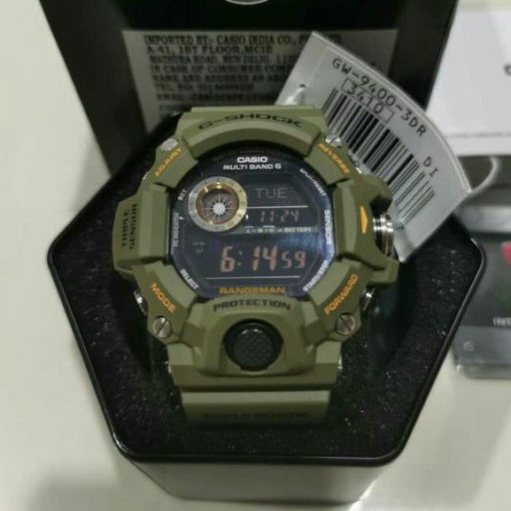 【️READY STOCK】️ 💯ORIGINAL G SHOCK RANGEMAN OLIVE GREEN GW9400-3DR ...