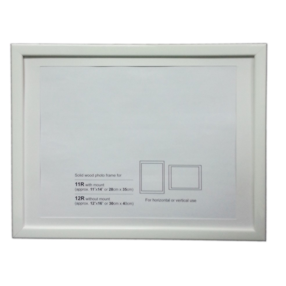 PREMO Modern Mounted Photo Frame - 11R/12R-White | Shopee Malaysia