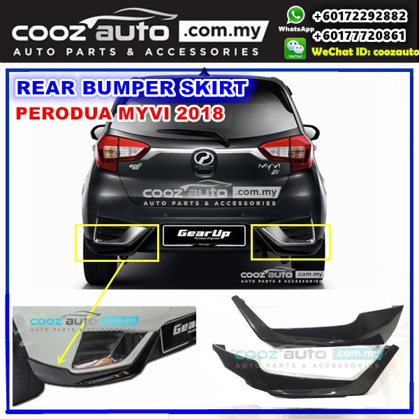 myvi rear bumper