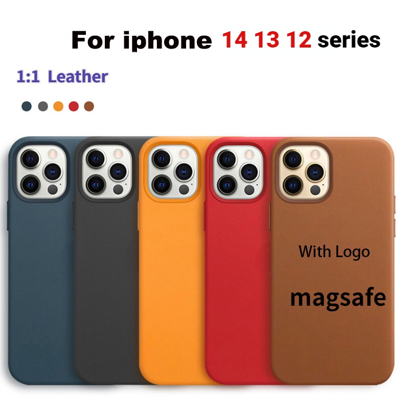 HOCE Luxury megnetic Leather Phone Cases for iPhone 12 13 14Pro Max 12 ...