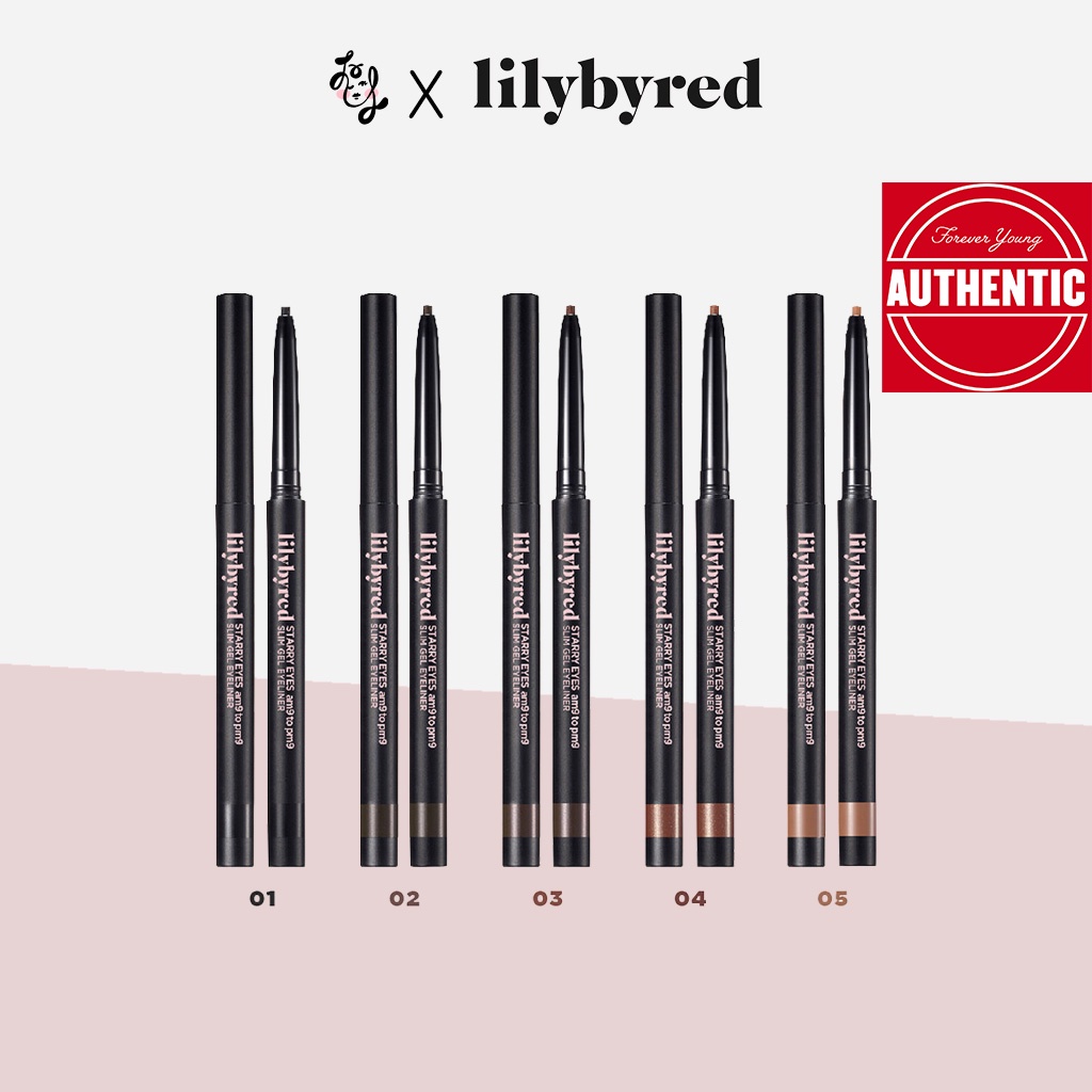 Lilybyred/Korea Post Eyeliner Starry Eyes Am9 To Pm9 Slim Gel Eyeliner