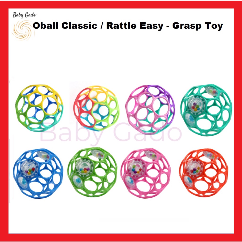 Bright Starts Oball Classic Easy Grasp Toy / Rattle EasyGrasp Toys