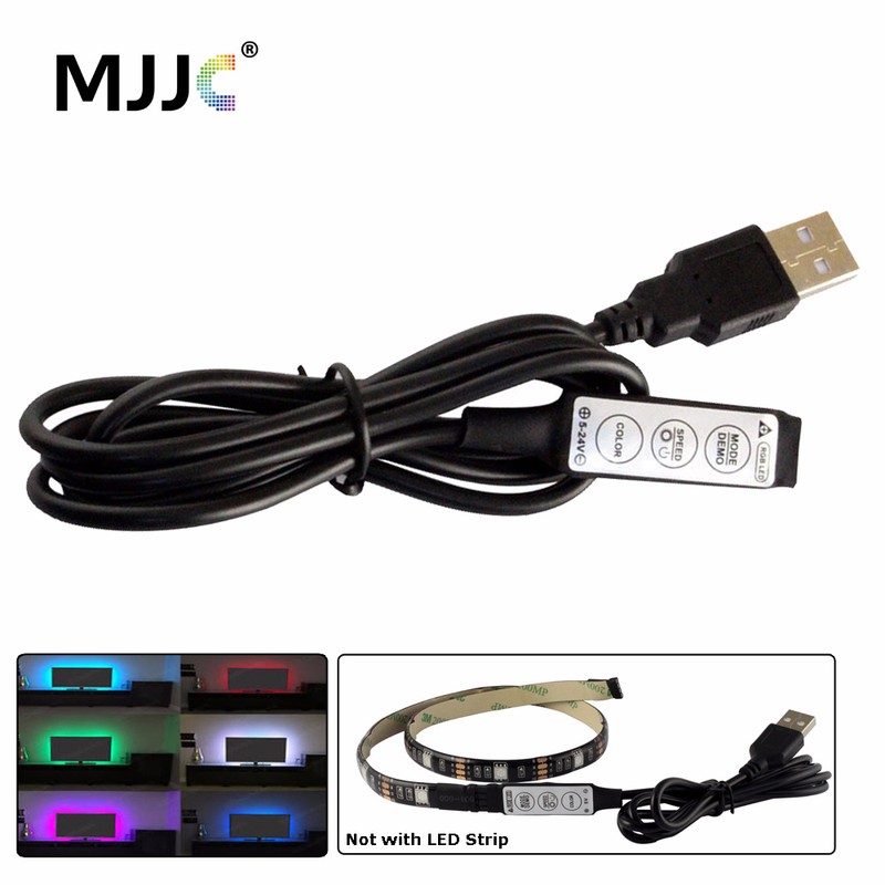 Buy Usb Rgb Led Controller Pin V Dc Mini Keys For V Rgb Led Strip