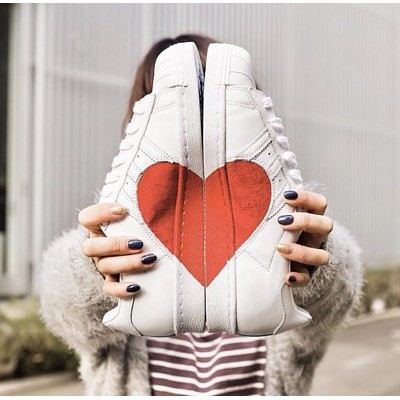 adidas half heart shoes