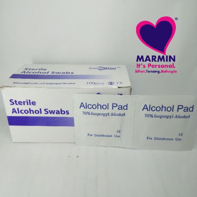 sterile alcohol wipes