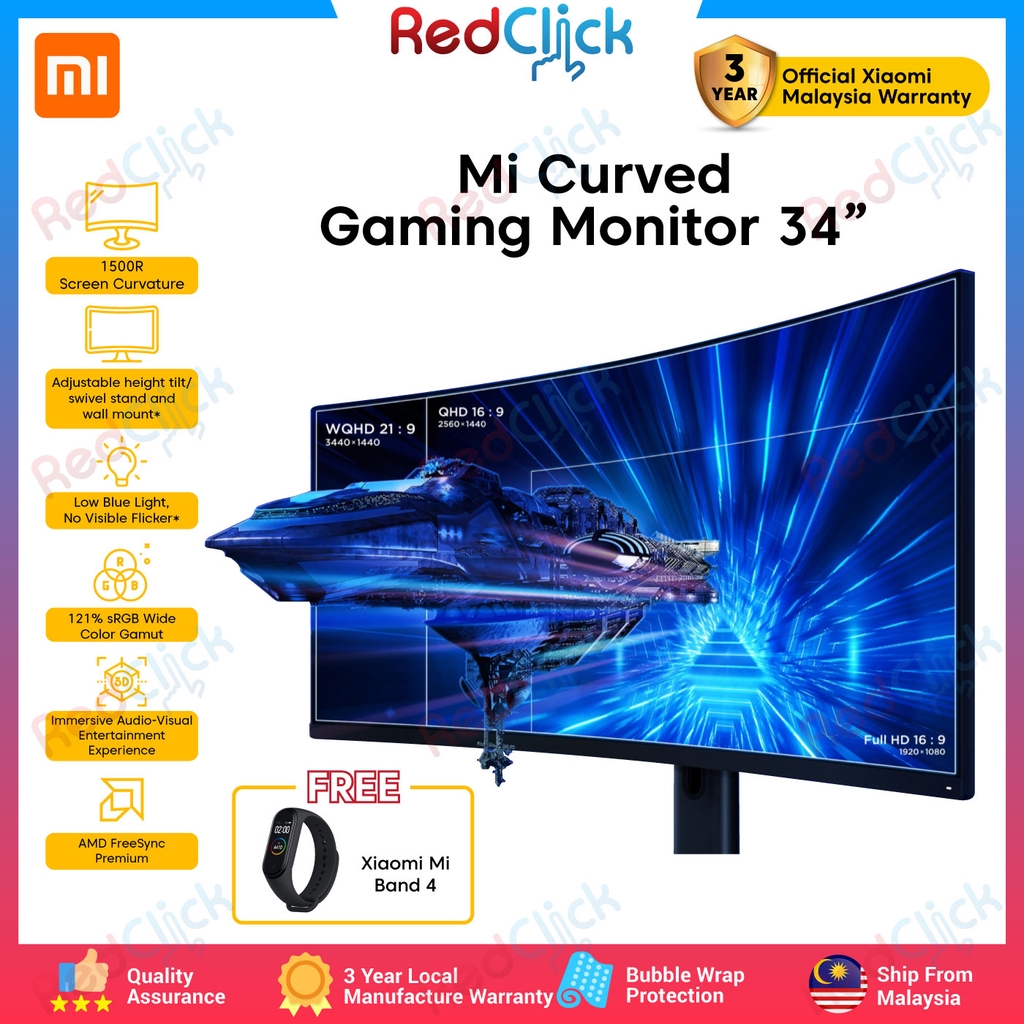 Xiaomi mi curved gaming monitor 34 драйвер