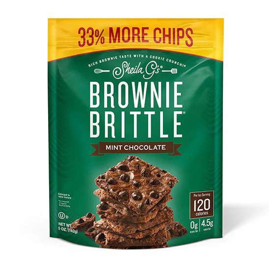 Sheila Gs Brownie Brittle Mint Chocolate 142g Shopee Malaysia
