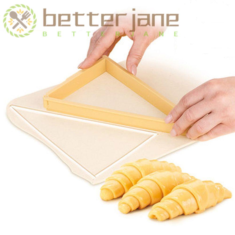 JANE Making Croissant Cutters Bakery Kitchen Gadgets Baking Tool New Pastry Supplies Dough Pastry Bread Plastic