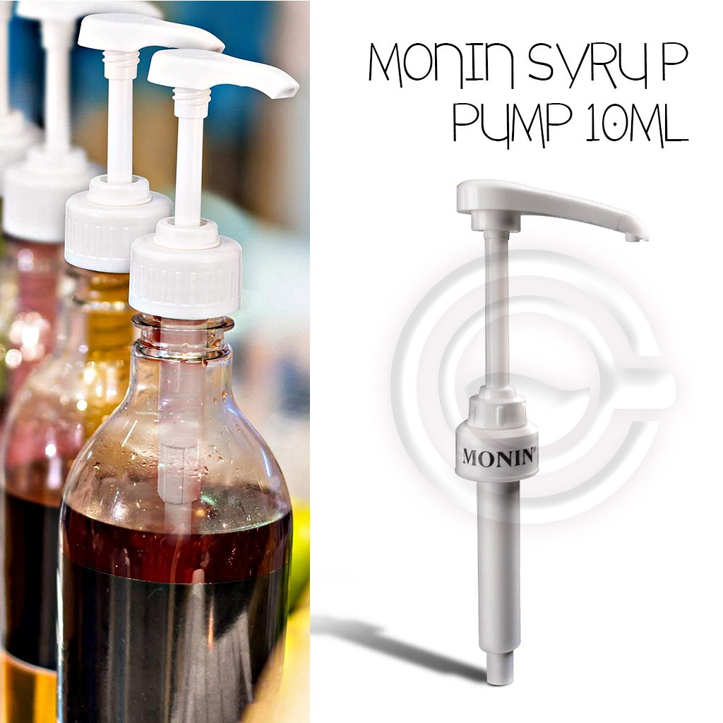 5ML 10ML 15ML MONIN PUMP SAUCE PUMP SYRUP PUMP *OK* FOR ALL MONIN