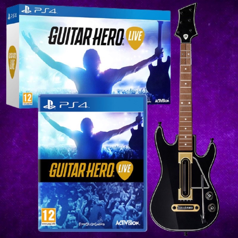 PS4 GUITAR HERO LIVE PLAYSTATION 4 [99 new] Shopee Malaysia