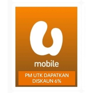 UMOBILE TOP UP / RELOAD | BILL PAYMENT RM1/3/5