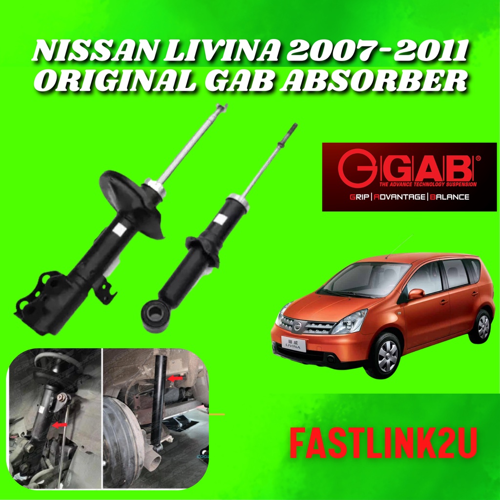 FASTLINK NISSAN GRAND LIVINA LATIO SYLPHY ABSORBER GAB 100 ORIGINAL