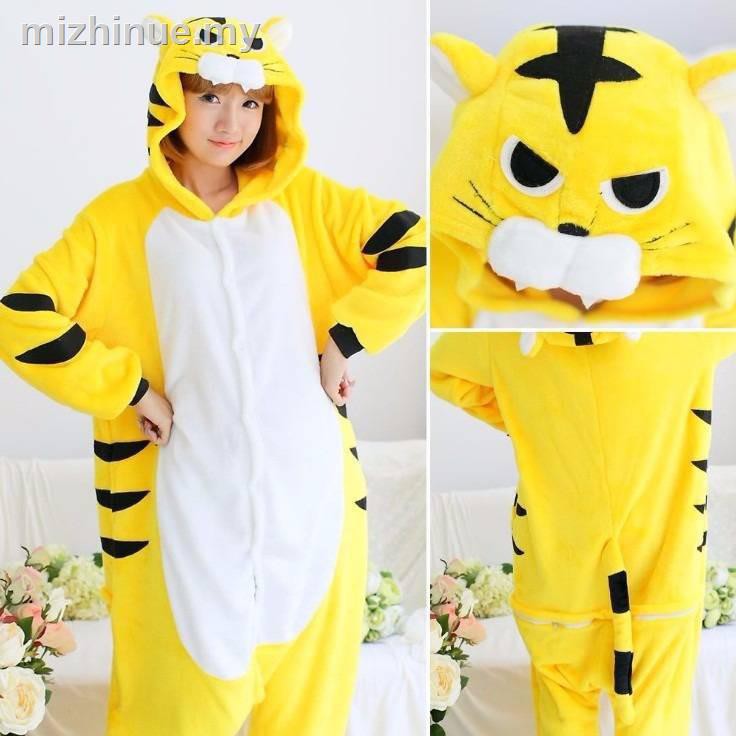 Baju Tidur Dinosaur Kartun Piyama Sehelai Wanita Musim Gugur Dan Sejuk Pasangan Comel Pikachu Haiwan Dewasa Flanel Perkhidmatan Rumah Lelaki Shopee Malaysia