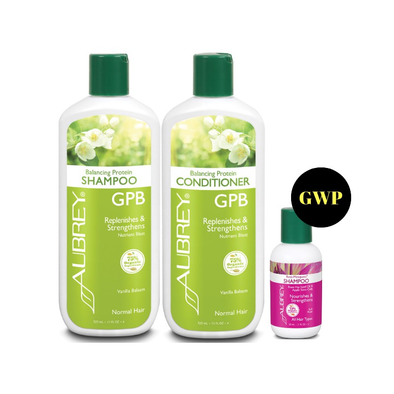 Aubrey Organics Normal Hair Care Set Gwp Travel Size Shopee