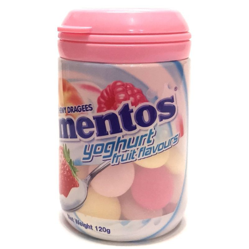 Mentos Yoghurt Fruit Flavours 120g Shopee Malaysia