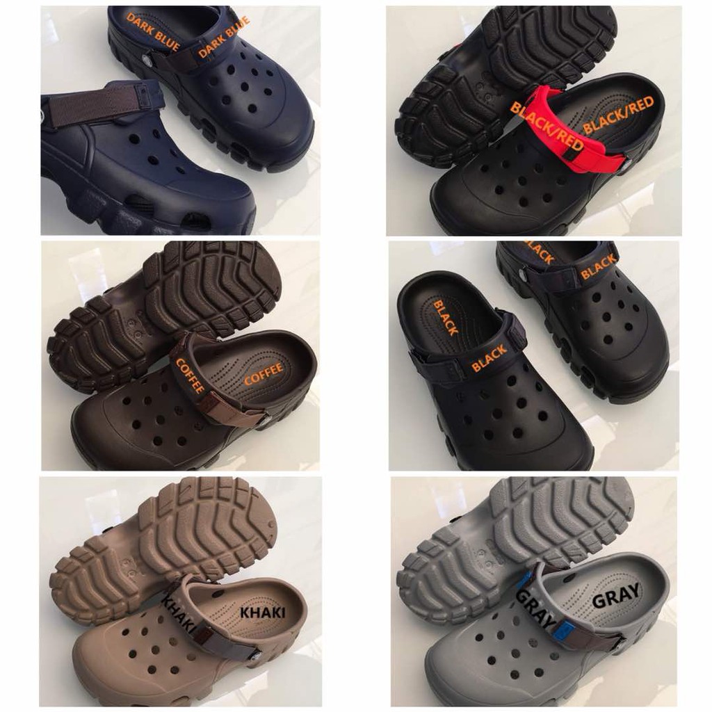 Crocs Sandals Men(Free Jibbitz,Woven Bag) | Shopee Malaysia