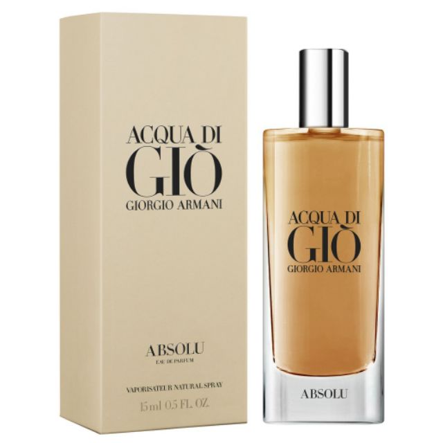 acqua di gio absolu 15ml