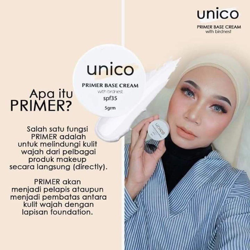 unico primer base cream