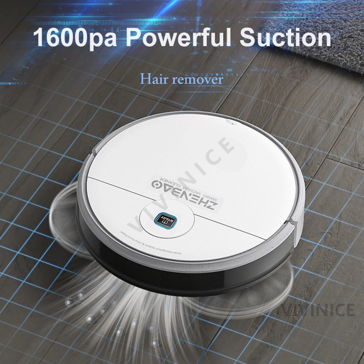 4 in 1 Household Intelligent sweeping robot vacuum cleaner UV automatic powerful dust collector