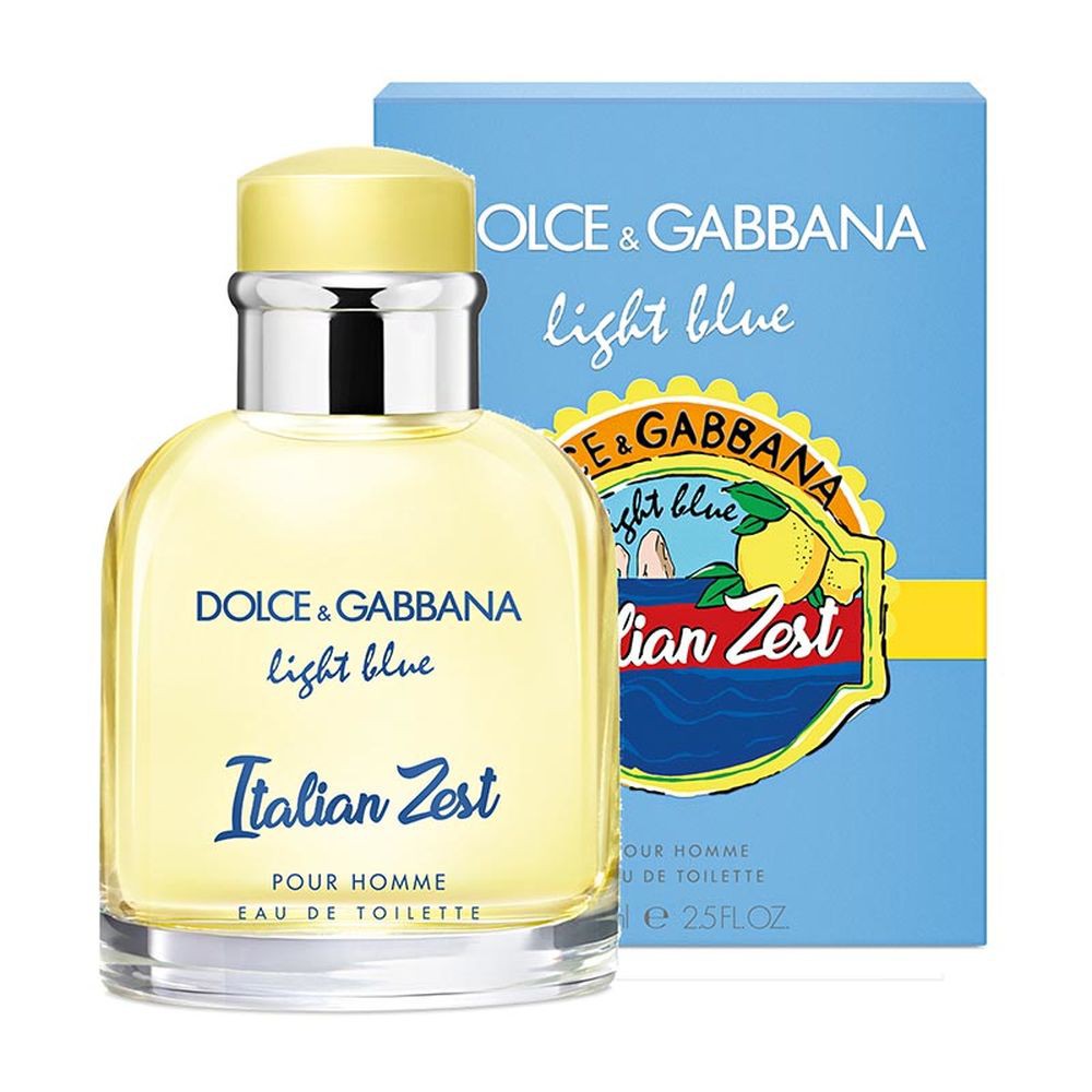 light blue pour homme italian zest