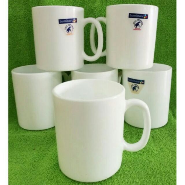 🍁LUMINARC MUG 6PCS WHITE ESSENCE Shopee Malaysia