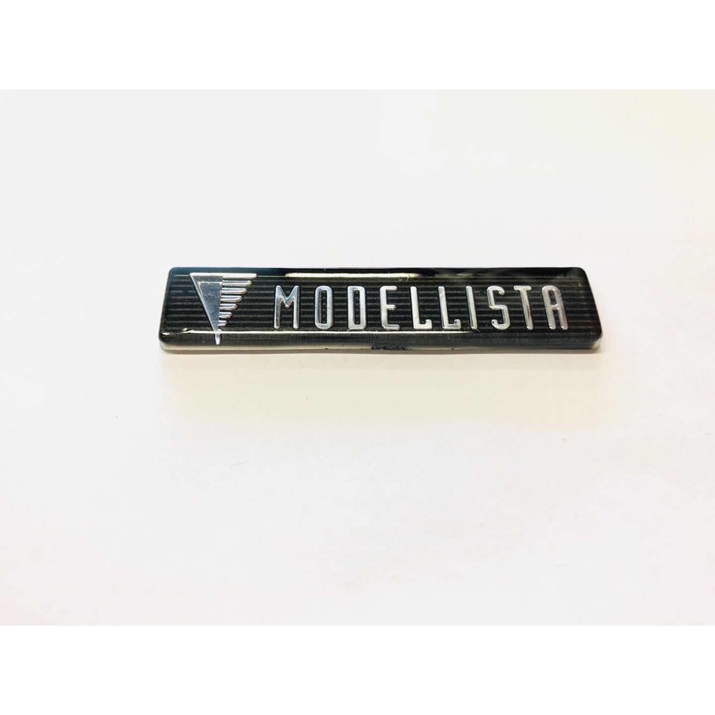 Modellista Skirting Logo Emblem Modellista Vellfire Alphard Toyota 