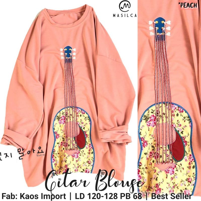 Guitar blouse Shopee Malaysia