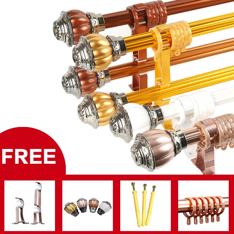 Thicken Curtain Rod Short 28mm 4ft 120cm one to one Thicken Curtain Rod Short 28mm 4ft 120cm one to one
