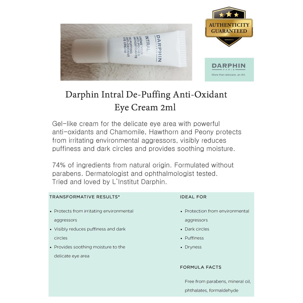 darphin intral eye cream