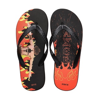 Summer Sandals Slippers Wholesale Couple Style One Piece Anime Flip Flops  Fashion Trend Casual Beach Shoes Men | Shopee Malaysia