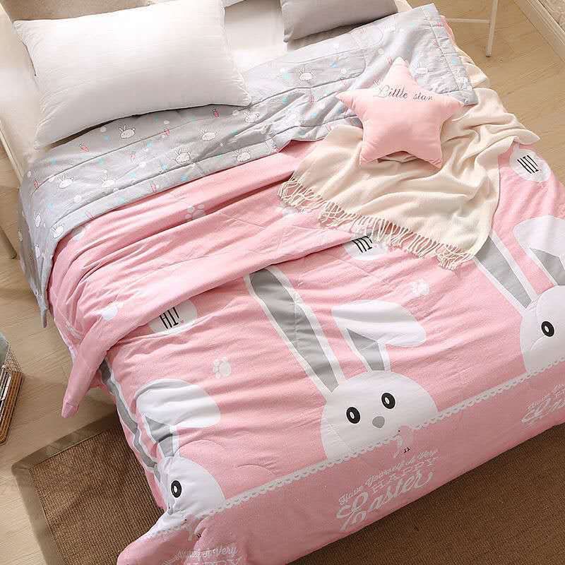 washable aircond cartoon quilt king queen single size blanket comforter ...