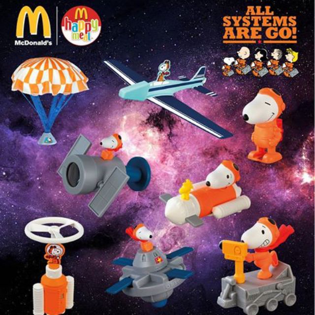 snoopy space mcdonalds