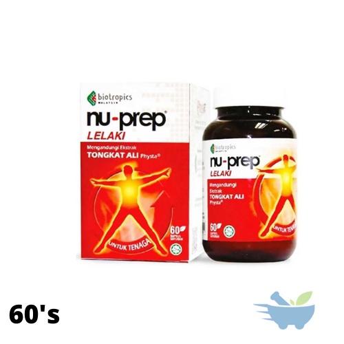 Nu-Prep Lelaki 100 Tongkat Ali 60's | Shopee Malaysia