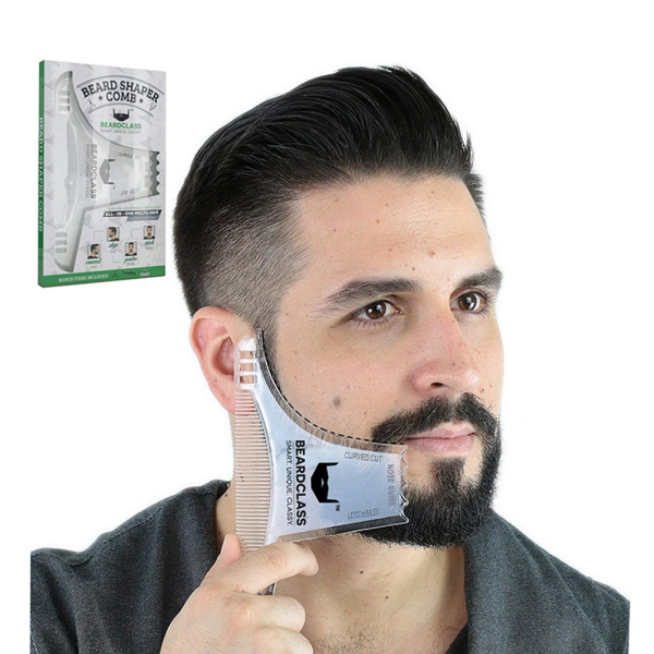 Beard Shaping Styling Template Beard Comb Men Shaving Tools Hair Beard Trim