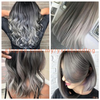 Professional Colour Cream 100ml Hair Dye Color / Developer (Malaysia Stock)silver  hair/rose gold/ash blue/lavender hair | Shopee Malaysia