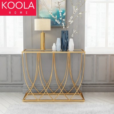 Koola Scandinavian Console Table Nordic Meja Konsole Iron Marble Top Table Wood Stainless Steel Living Room Furniture Shopee Malaysia