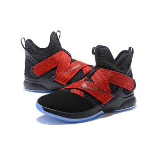 lebron soldier 12 red and black