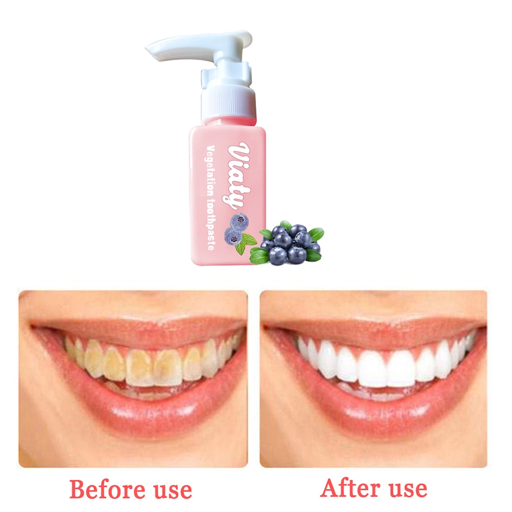 Blueberry Toothpaste Stain Removal Whitening Viaty Toothpaste Fight ...