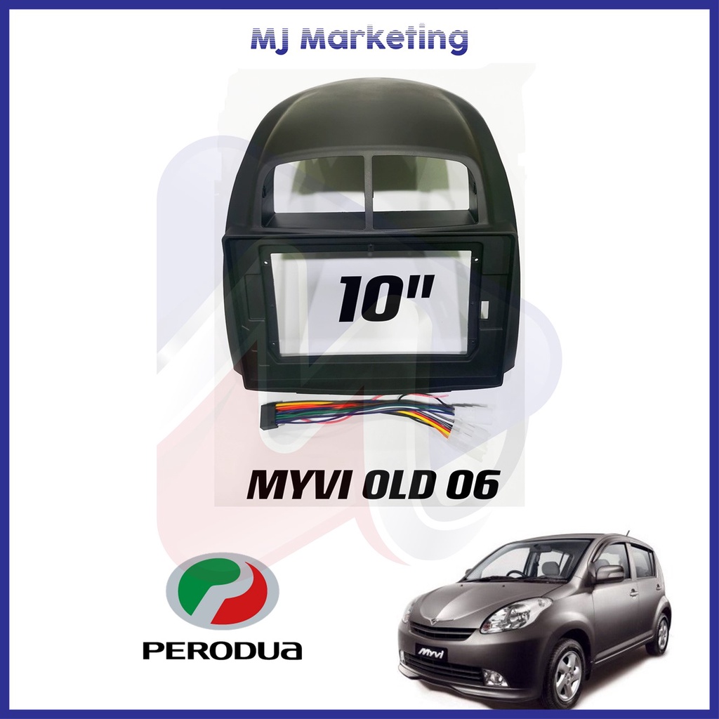 Car Android Player Casing Perodua Myvi 20062011 (With SOket)  Shopee