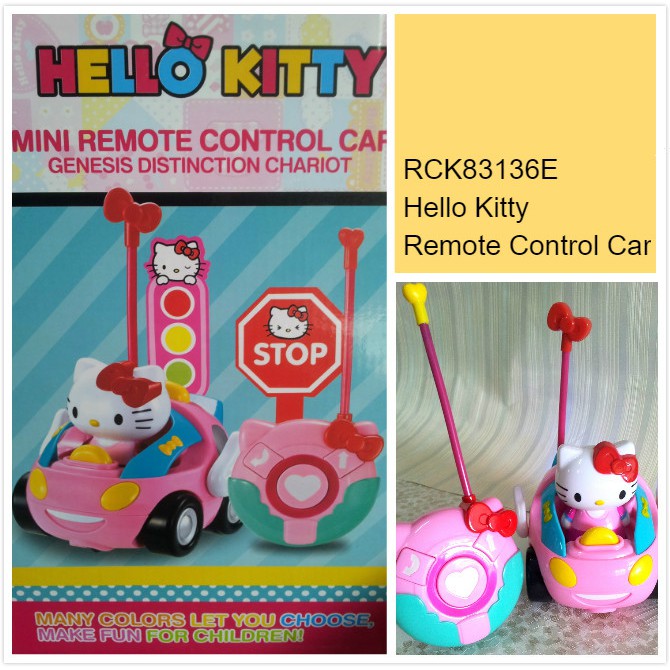 hello kitty remote control car