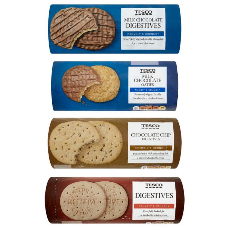 Buy Lotus S Tesco Biskut Biscuit Milk Chocolate Digestives Milk Choco Oaties Digestives Choco Chip Digestives Seetracker Malaysia