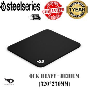 Steelseries Qck Heavy Medium Cloth Gaming Mouse Pad Edition Micro Woven Cloth 636 Ready Stock Shopee Malaysia