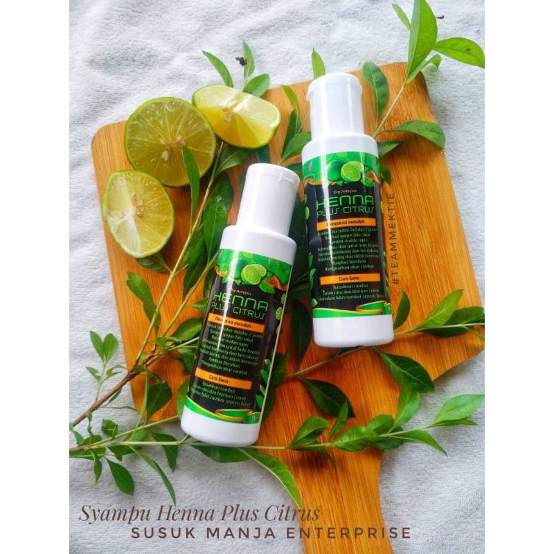 Syampu Henna Plus Citrus by Susuk Manja
