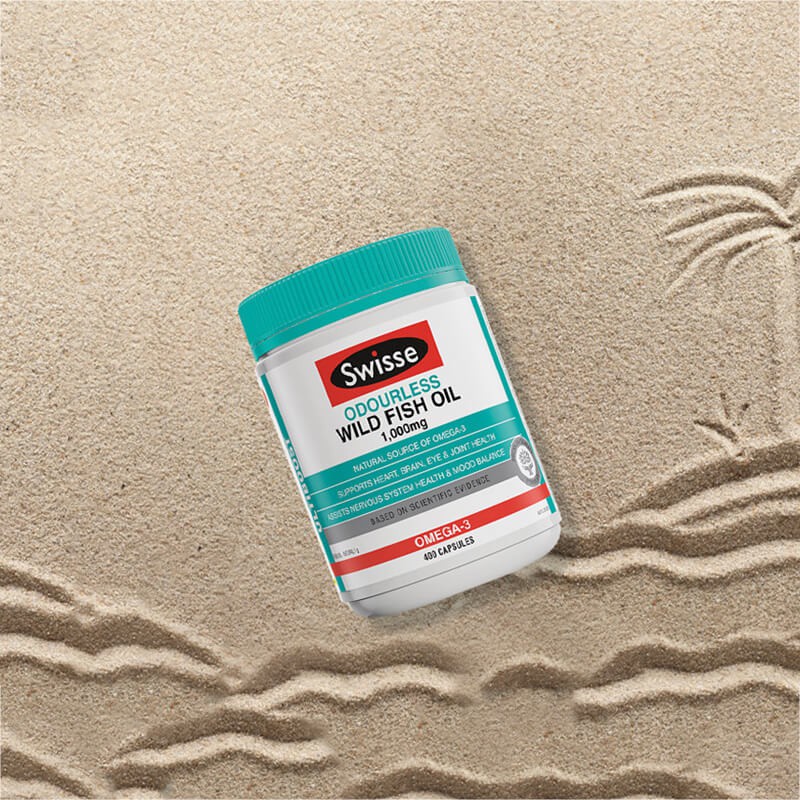 swisse odourless wild fish oil 1000mg