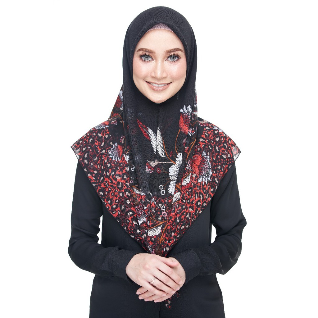 Diva Scarf Tudung Bawal Batik Leopard