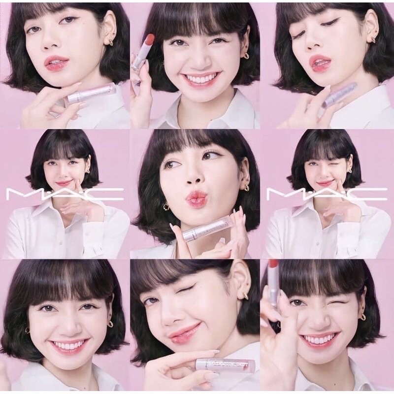 Blackpink LISA x Mac Cosmetics Mac New Glow Play Lip Balm (Authentic