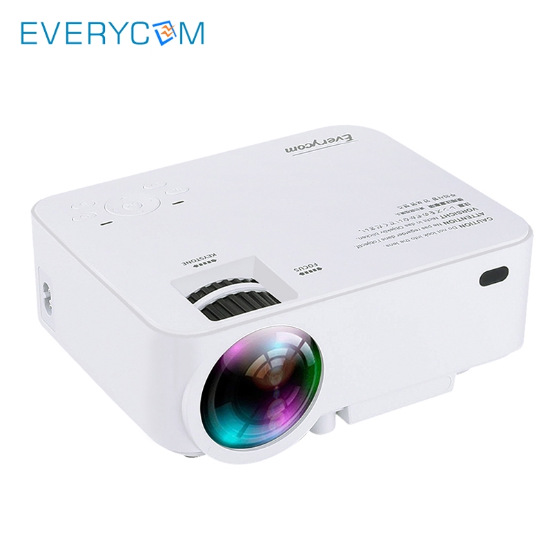 Led Projector T20 Portable Hd Home Theater Beamer Projector Mini Optional Wired Sync Display For Iphone Ipad Smartphone Shopee Malaysia